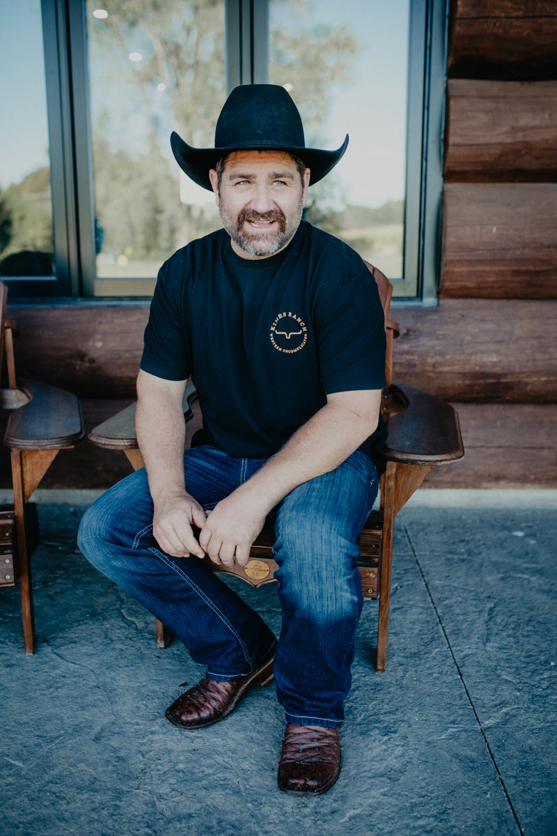 'Hyde' Men's Western Uncomplicated T-Shirt (S-XXL: 2 Colours)