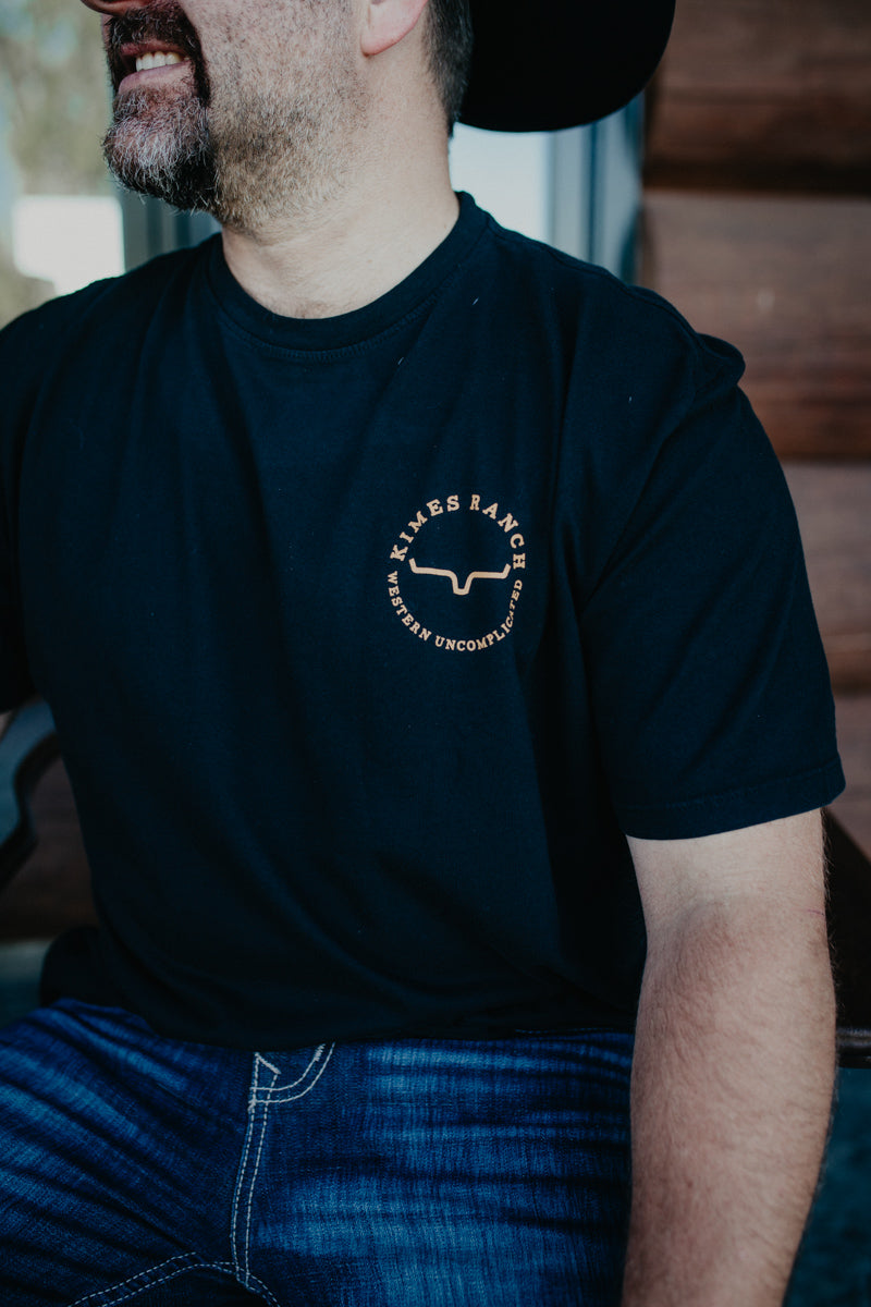 'Hyde' Men's Western Uncomplicated T-Shirt (S-XXL: 2 Colours)