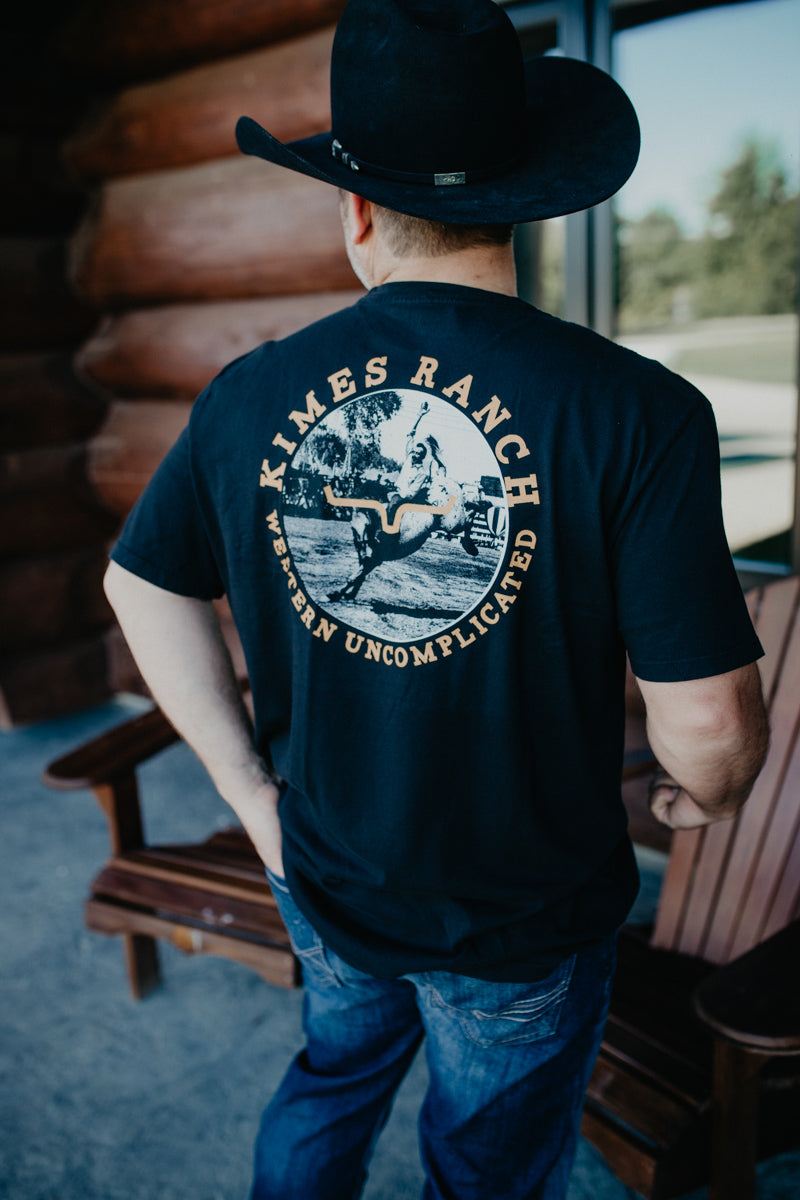 'Hyde' Men's Western Uncomplicated T-Shirt (S-XXL: 2 Colours)