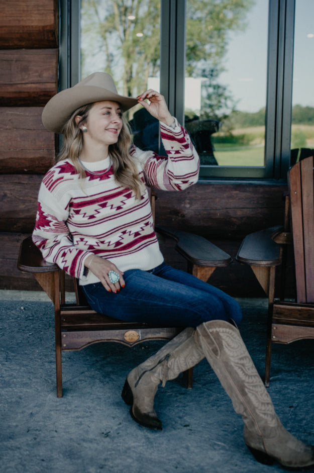 ‘Azlyn’ Ariat Women's Macao Knit sweater (XS-XXL)