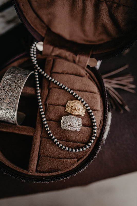 'Lone Wolf' Adjustable Mini Buckle Rings (Gold/ Silver)