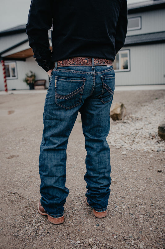 'Gavin' Men's CINCH Relaxed Grant Label Bootcut Jean