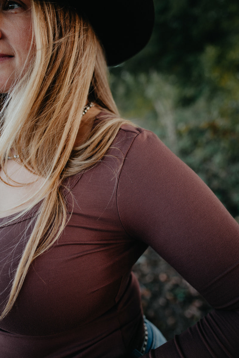 'Kya' Long sleeve T-Shirt By Z Supply (S-XL: 2 Colourways)