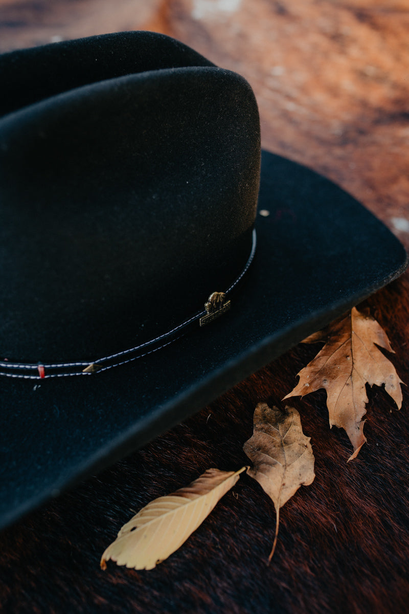 'Powder River' 4X Felt Cowboy Hat by Stetson (Black)