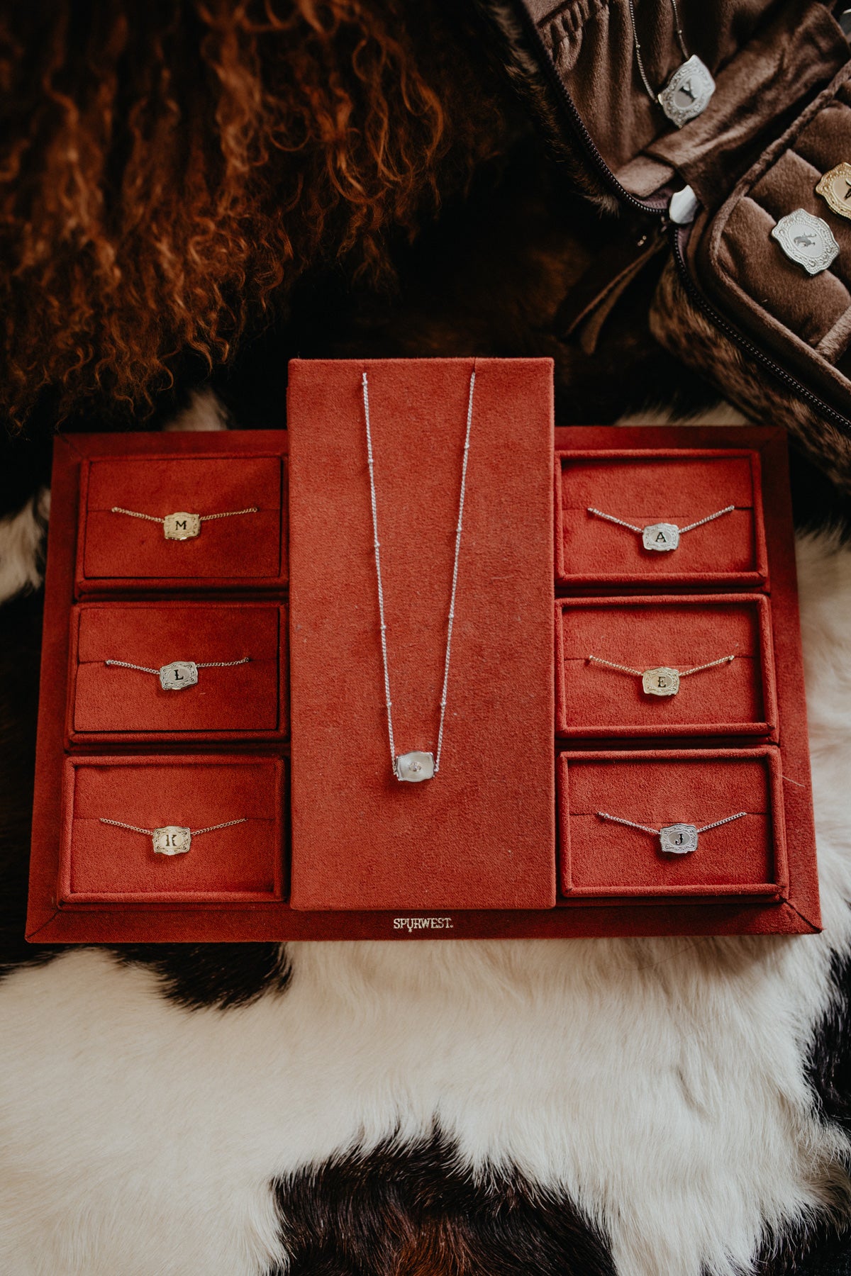 *Mini* Initial Buckle Necklace (2 Options)