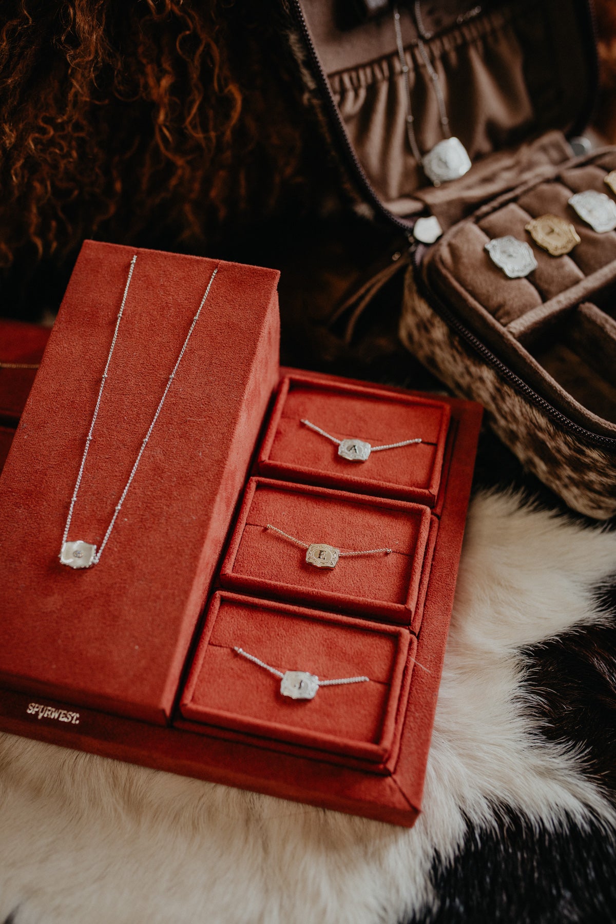 *Mini* Initial Buckle Necklace (2 Options)