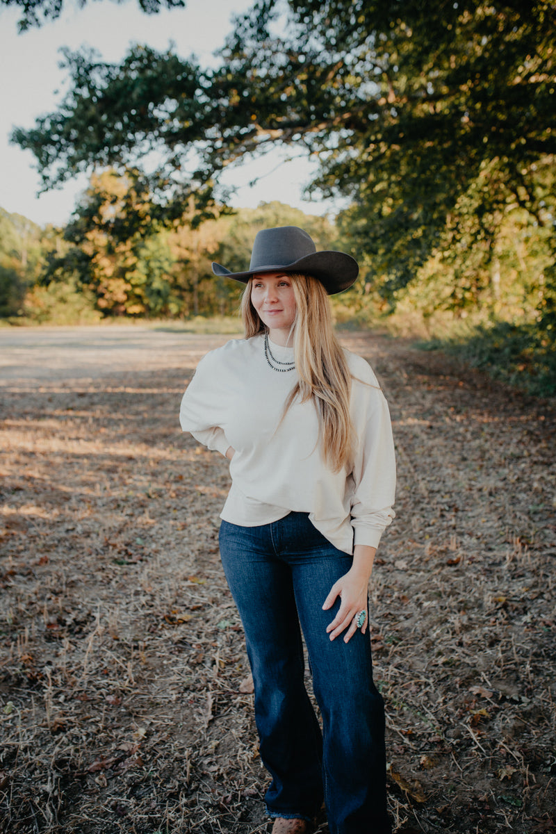 'Marley' Modern Crewneck Sweater by Z Supply (XS-L: 2 Colourways)