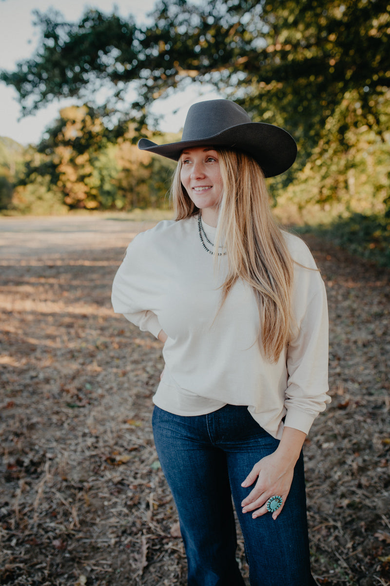 'Marley' Modern Crewneck Sweater by Z Supply (XS-L: 2 Colourways)