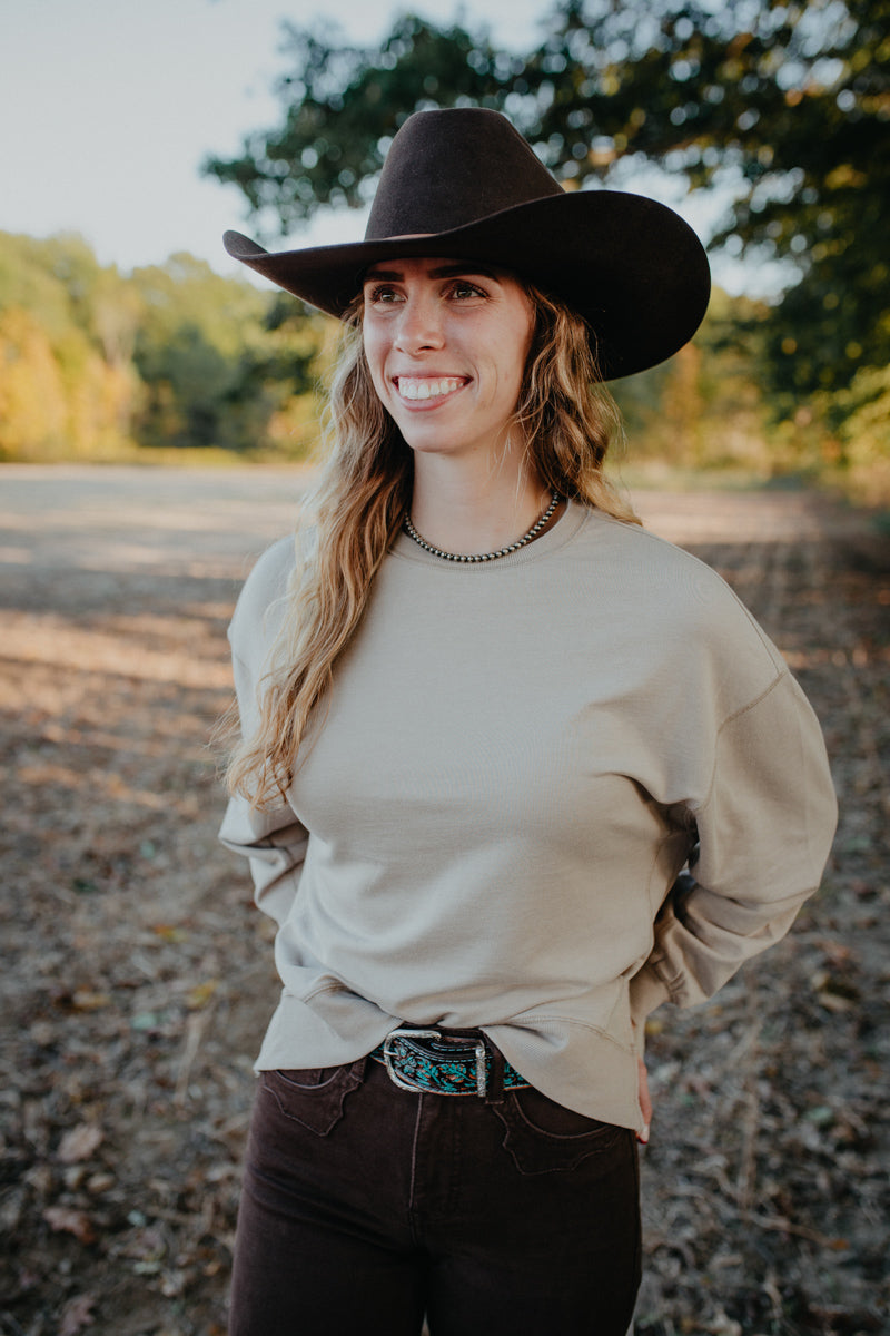 'Marley' Modern Crewneck Sweater by Z Supply (XS-L: 2 Colourways)