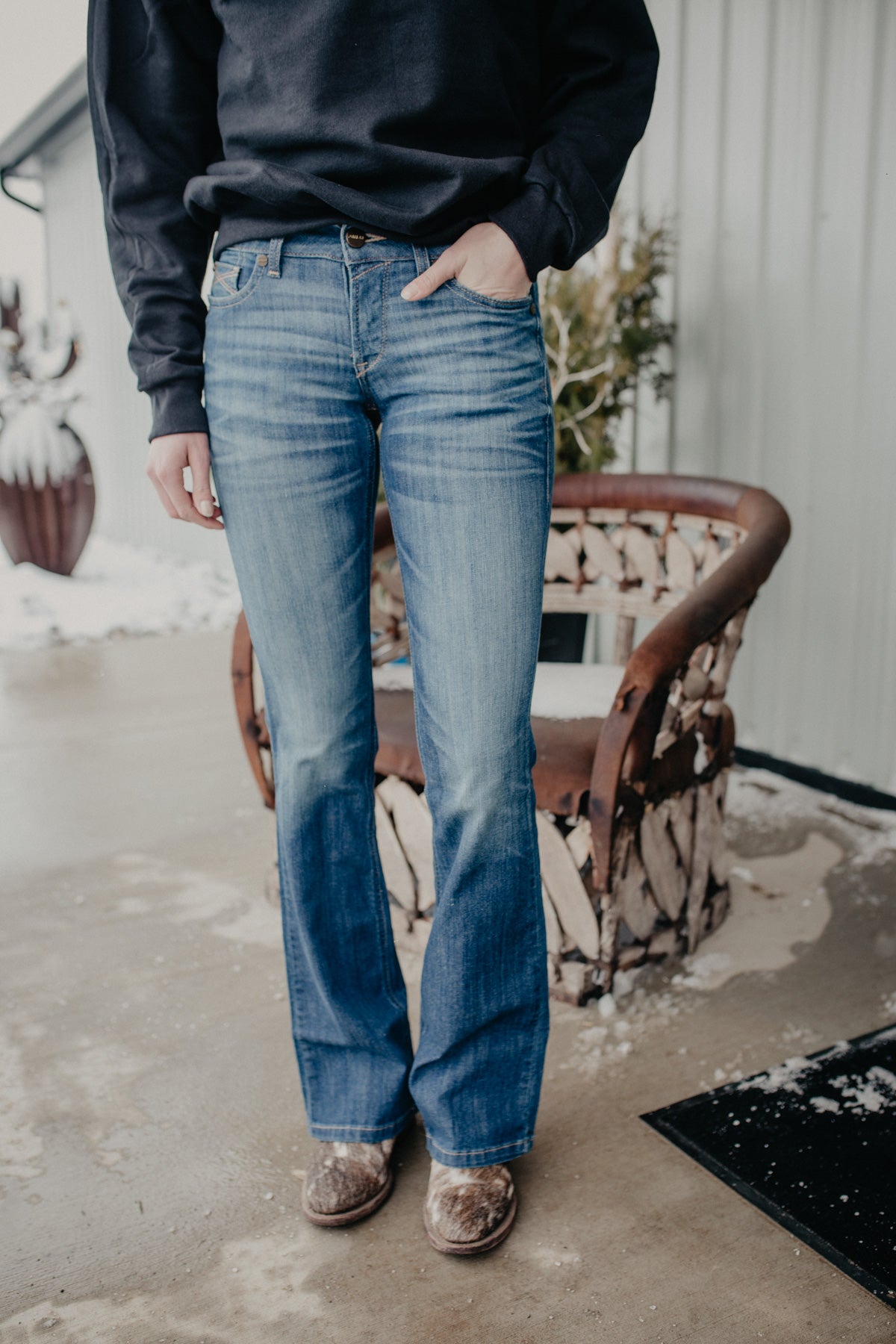 'Leila' Perfect Rise Bootcut Jean by Ariat (Sizes 25-34)