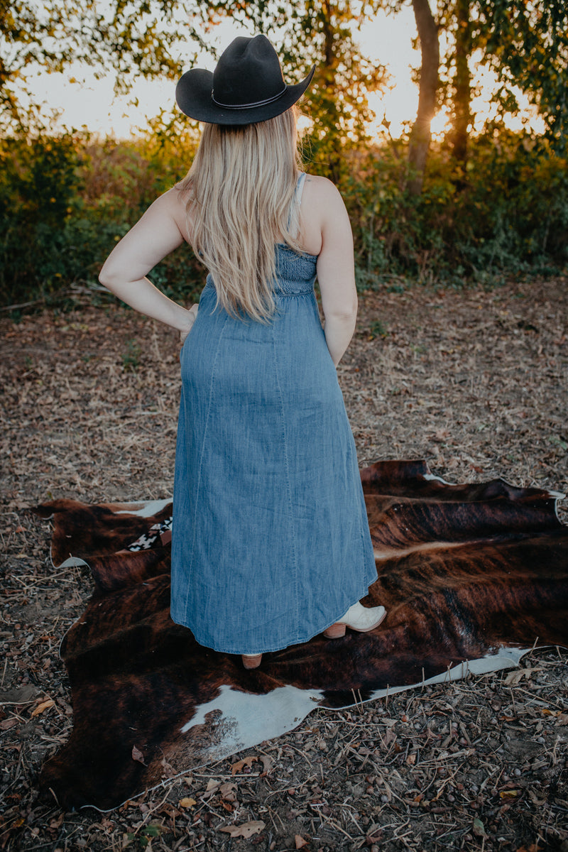 'Blue Eyes' Midi Denim Dress (XS-L)