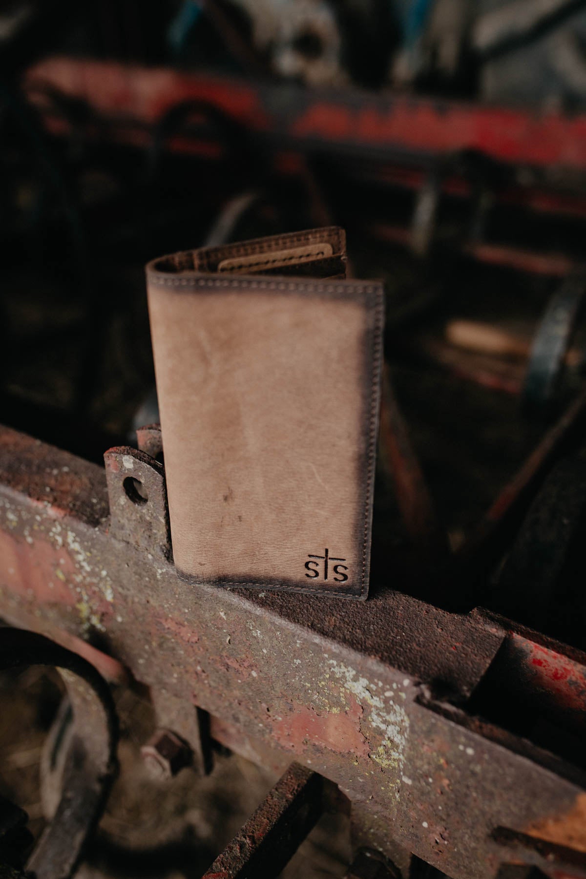 'Foreman' Men's Leather Long Bifold Wallet by STS Ranchwear (STS60375)