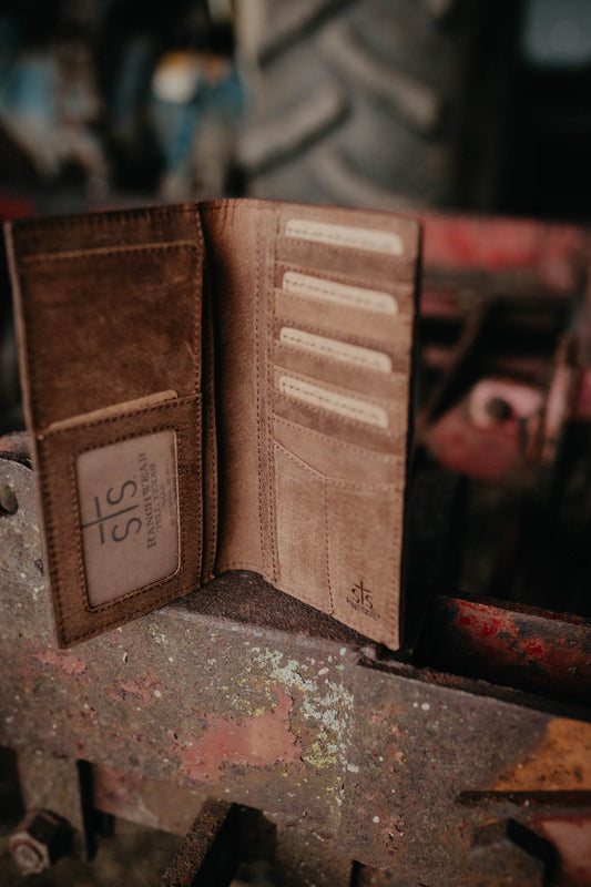 'Foreman' Men's Leather Long Bifold Wallet by STS Ranchwear (STS60375)