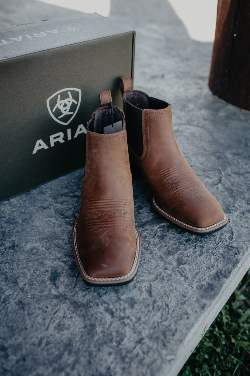 'Booker Chelsea' Brown MENS Ariat Boots