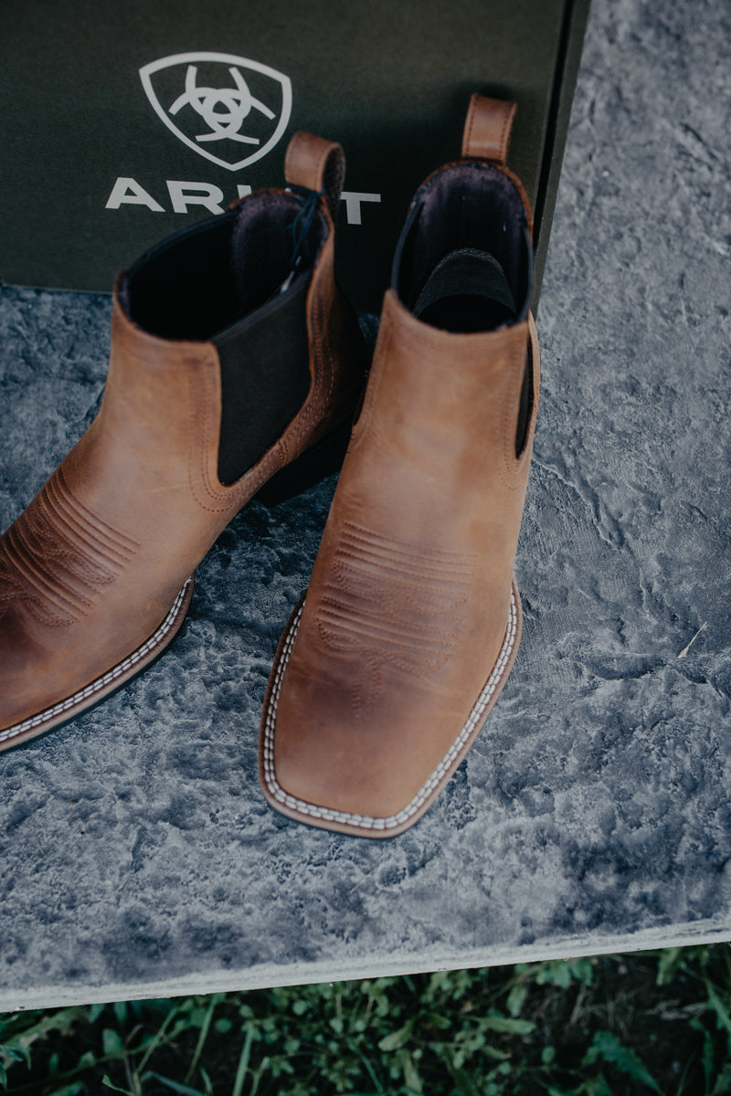 'Booker Chelsea' Brown MENS Ariat Boots