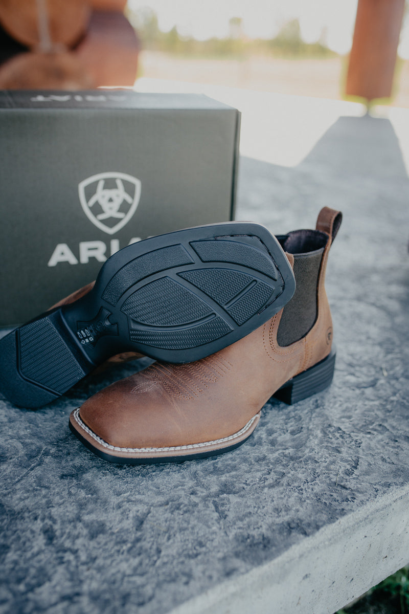 'Booker Chelsea' Brown MENS Ariat Boots