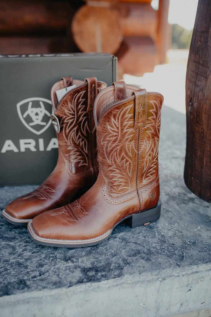 Men's Sport Western Square Toe (Sizes 8.5-12/ D & EE Widths)