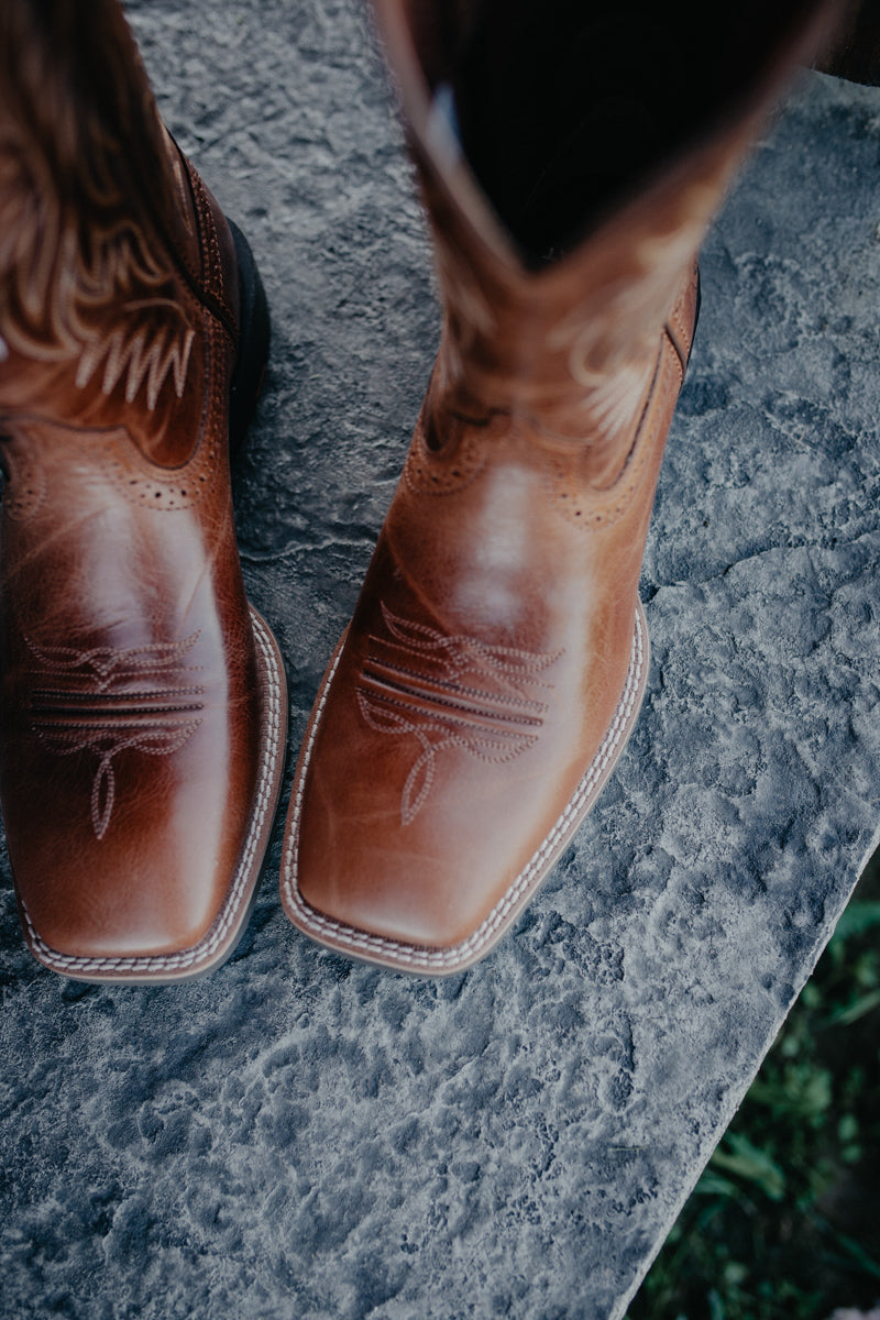 Men's Sport Western Square Toe (Sizes 8.5-12/ D & EE Widths)