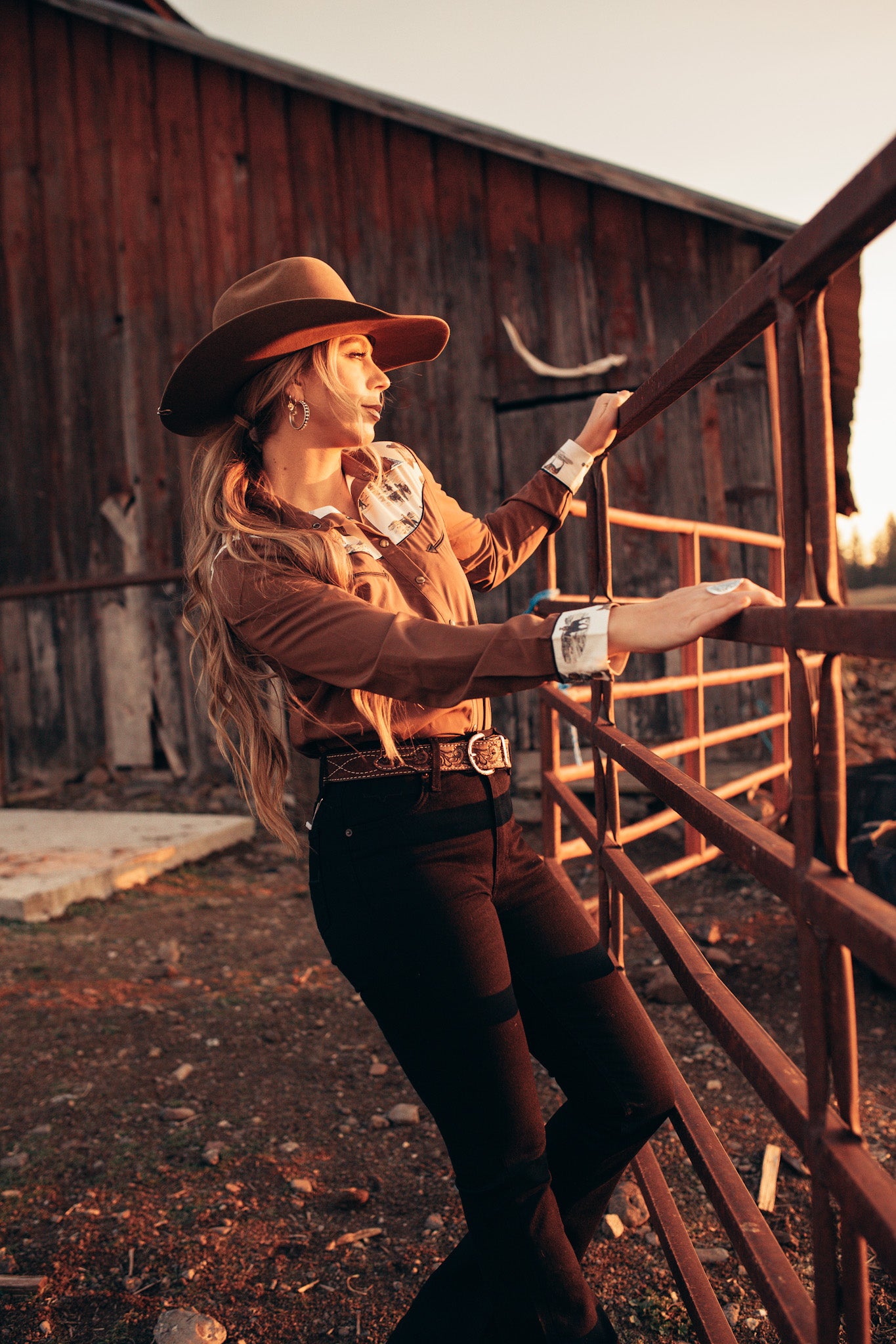 'Sorrel Creek' CC Exclusive Pearl Snap (L - XXL)