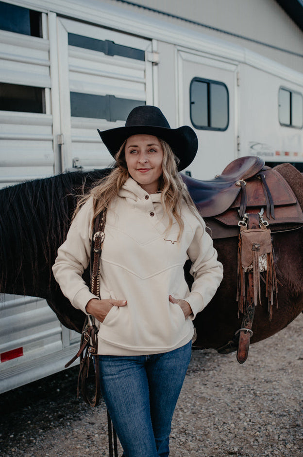 'Ella' Hooded Pullover by Kimes Ranch (S-XXL/ 2 Colour Options)