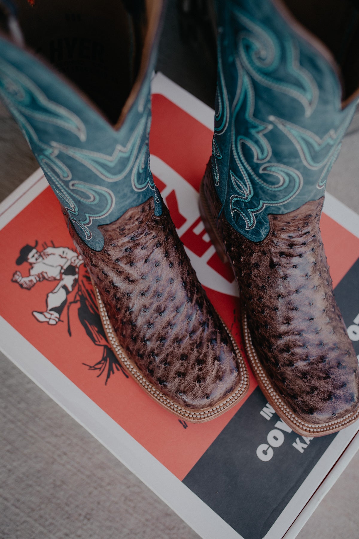 13" Hyer Men's Jetmore Brown Boots (Sizes 9.5-11.5 EE)