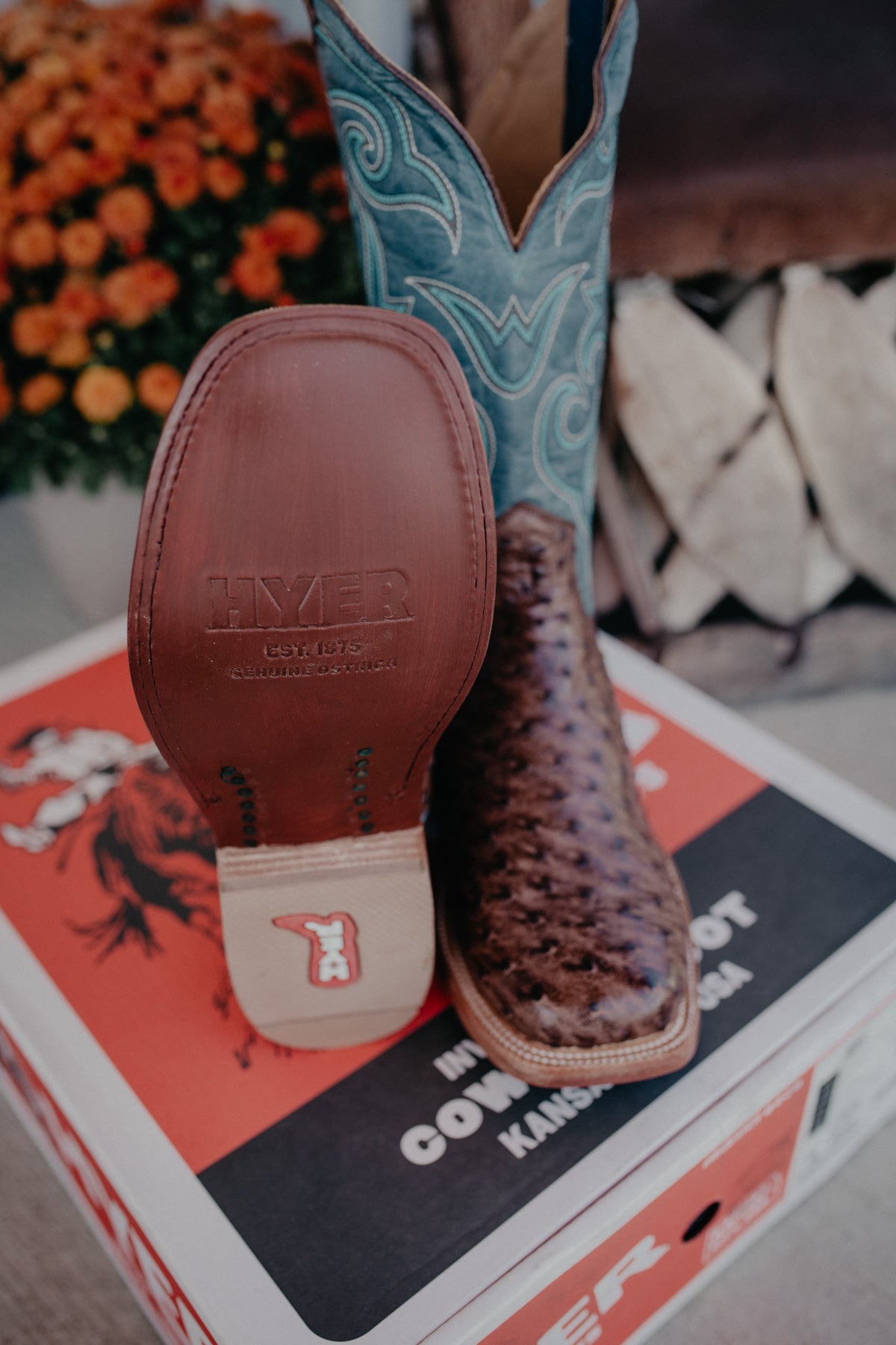 13" Hyer Men's Jetmore Brown Boots (Sizes 9.5-11.5 EE)