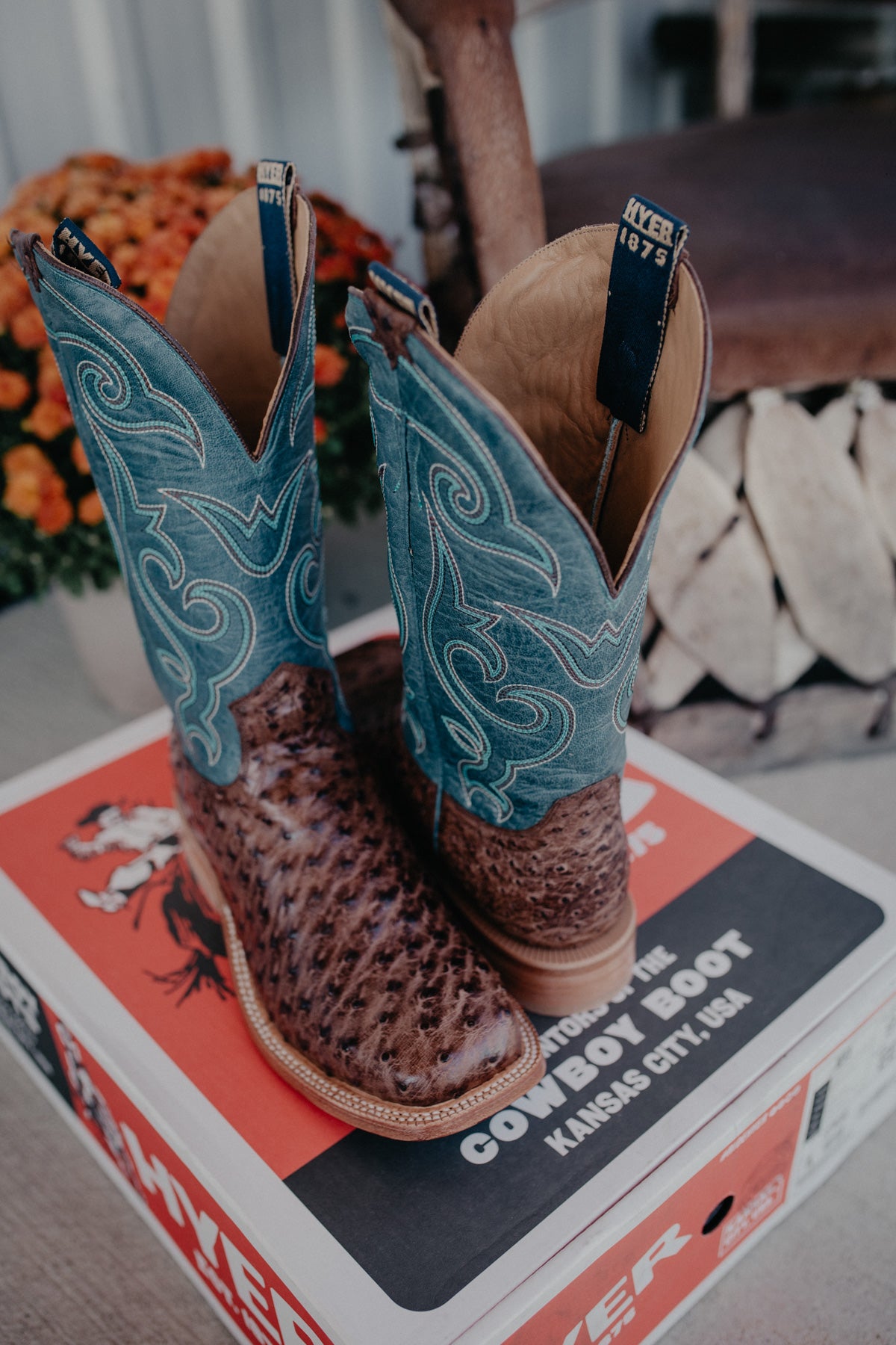 13" Hyer Men's Jetmore Brown Boots (Sizes 9.5-11.5 EE)