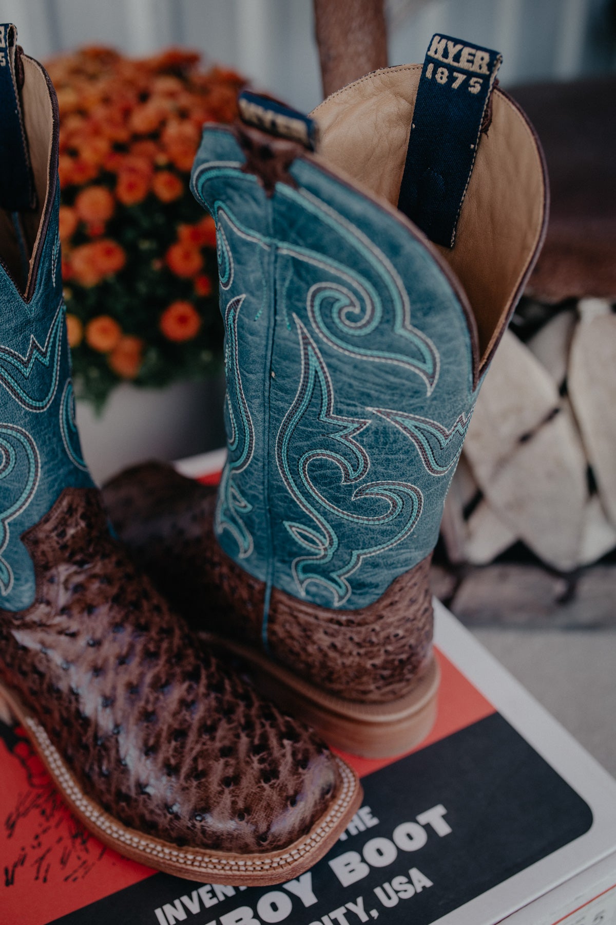 13" Hyer Men's Jetmore Brown Boots (Sizes 9.5-11.5 EE)