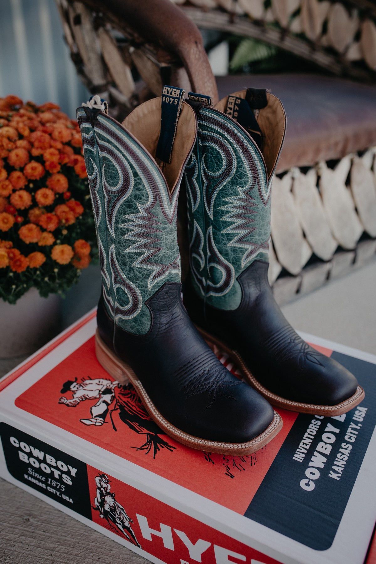 13" Hyer Men's Codell Chocolate Boots (Sizes 8-13, D/EE Widths)