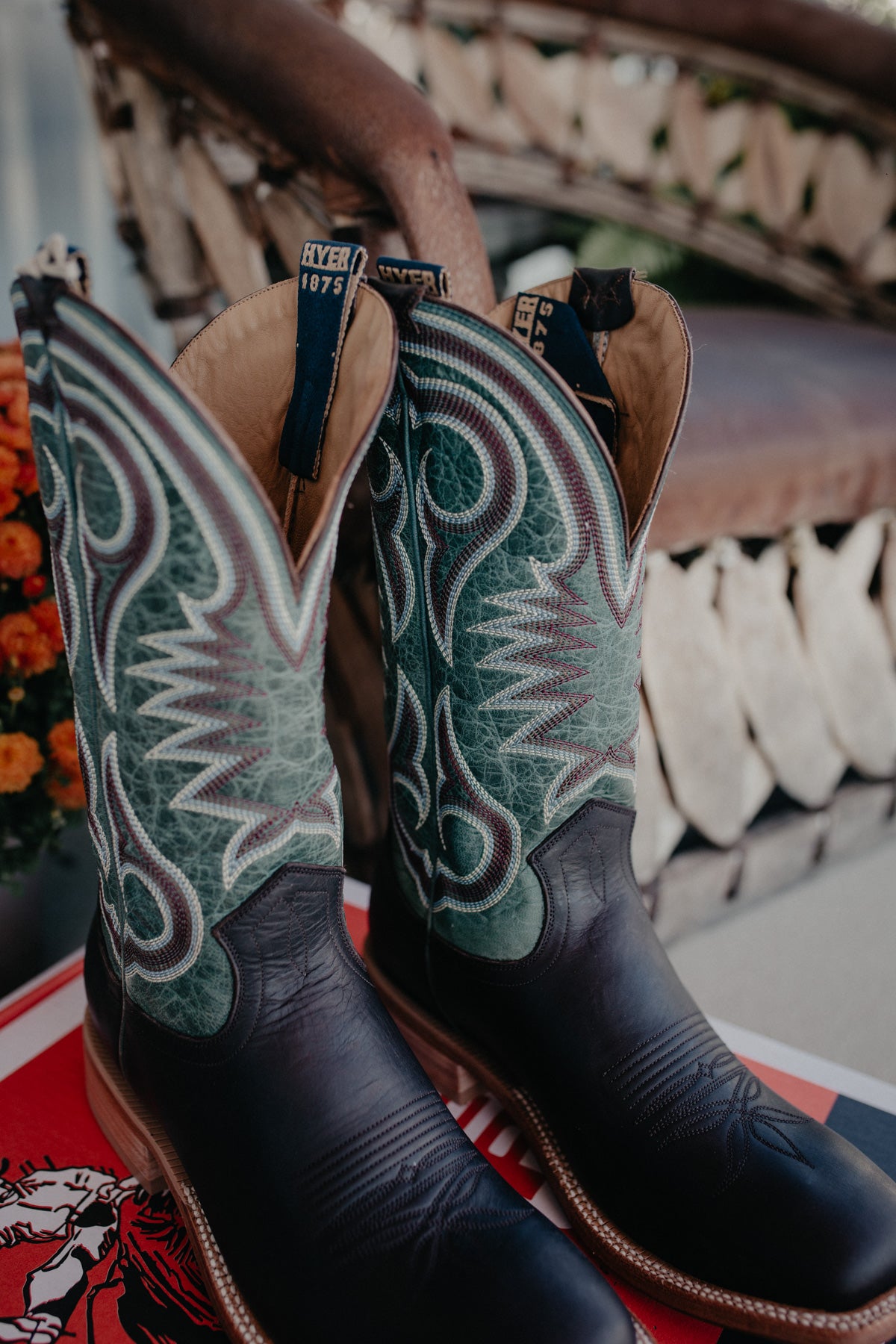 13" Hyer Men's Codell Chocolate Boots (Sizes 8-13, D/EE Widths)