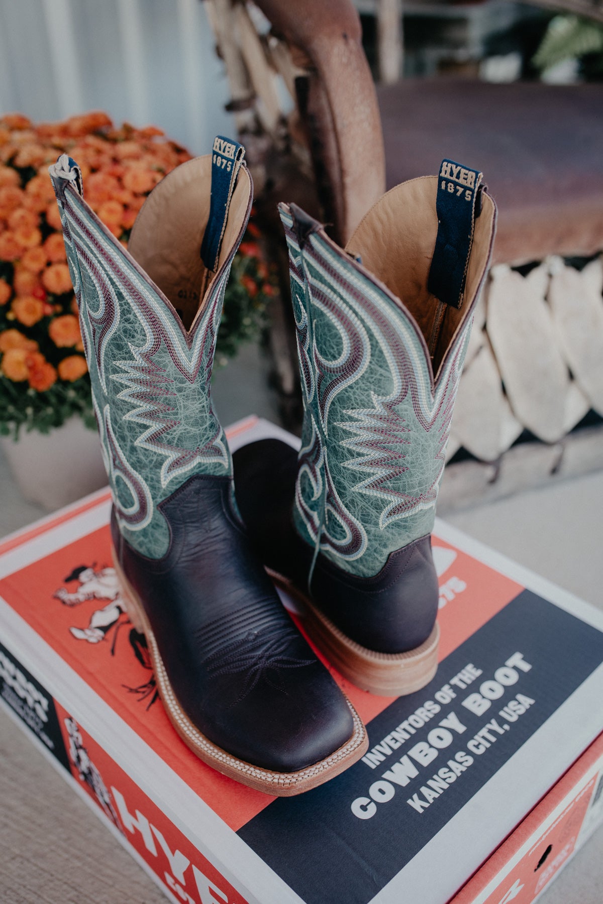 13" Hyer Men's Codell Chocolate Boots (Sizes 8-13, D/EE Widths)