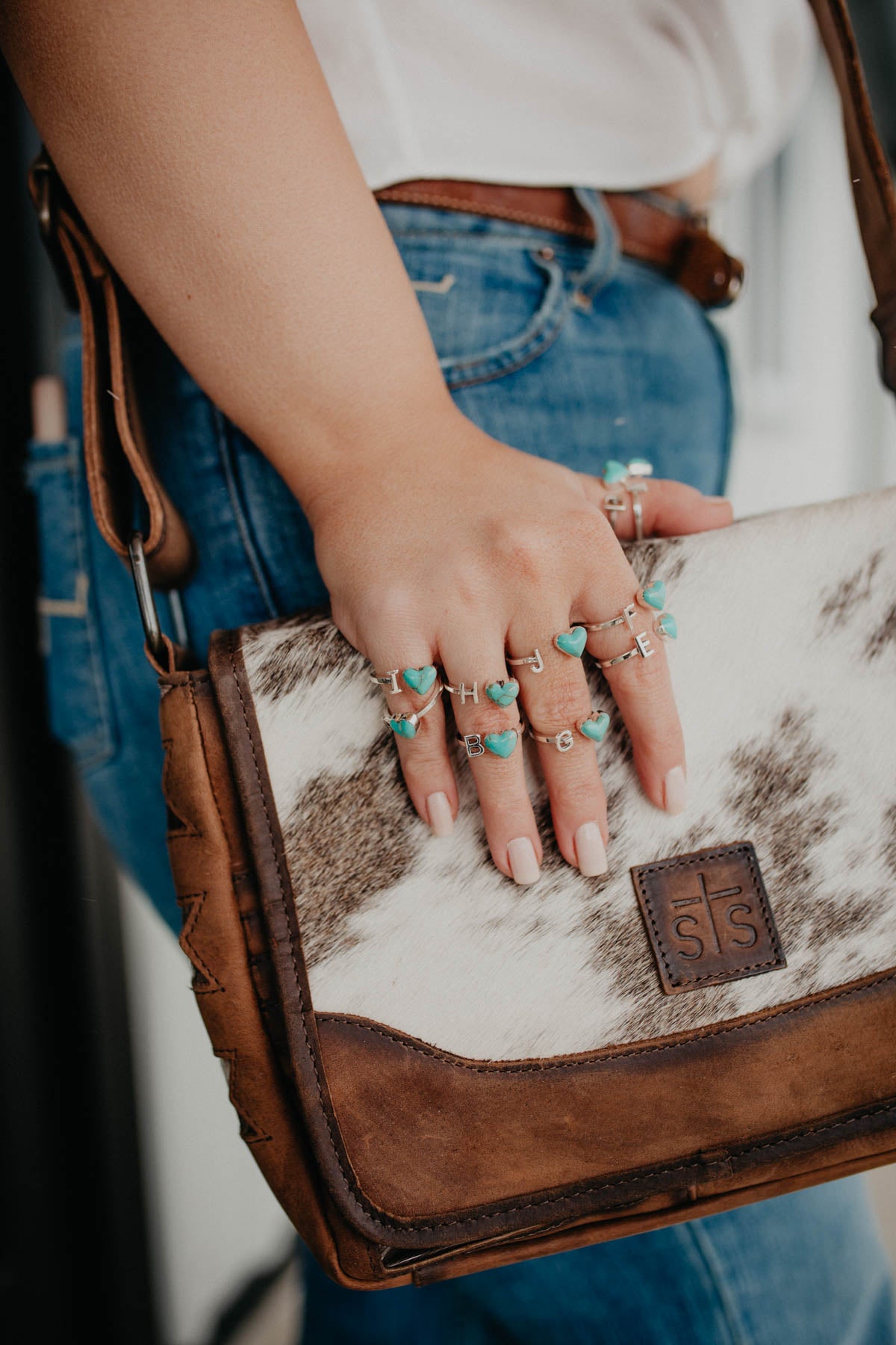 Heart & Letter Ring Open Front (6-8 & 9-11)