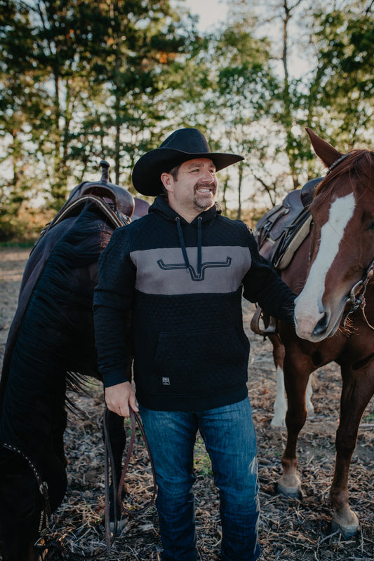 AFR Black Men's Hoodie by Kimes Ranch (S-XXL)