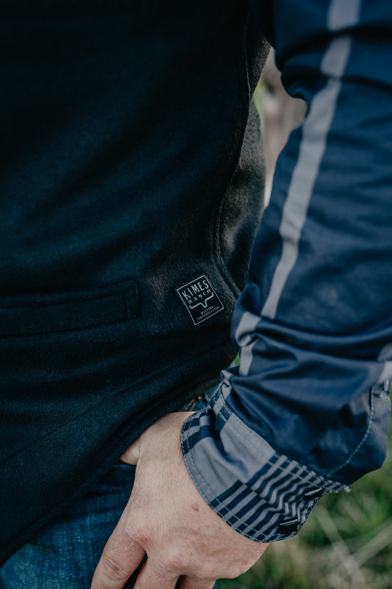 'Kraken' Men's Black Vest by Kimes Ranch (S-XXL)