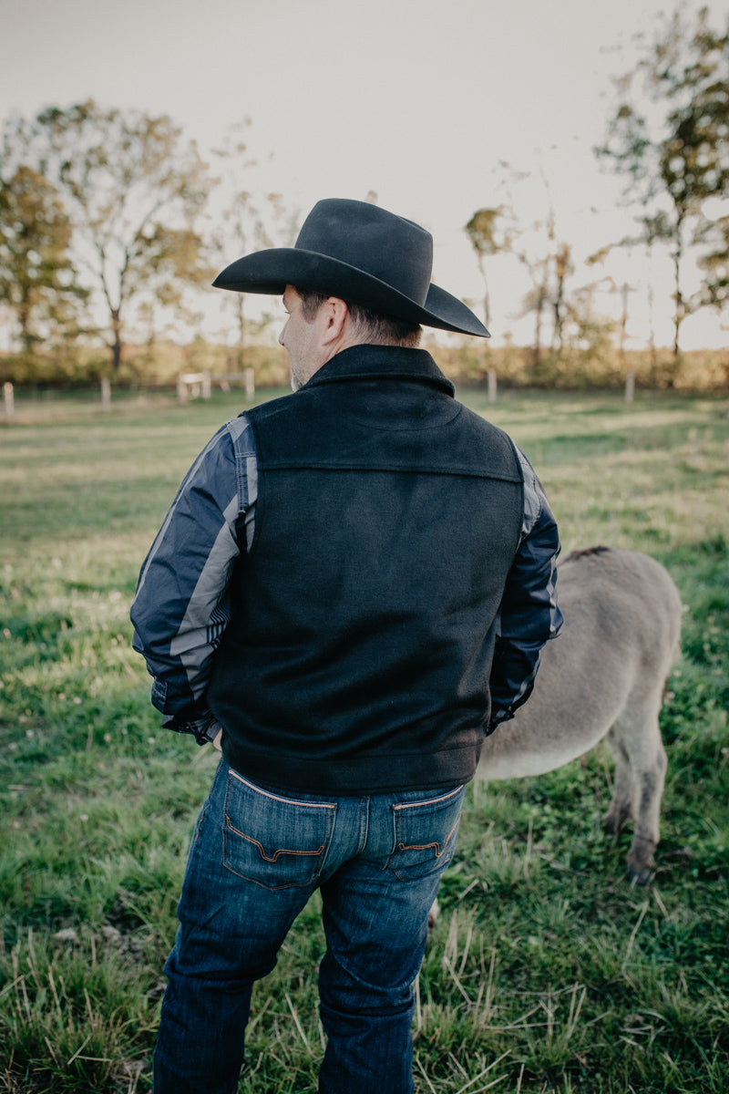 'Kraken' Men's Black Vest by Kimes Ranch (S-XXL)