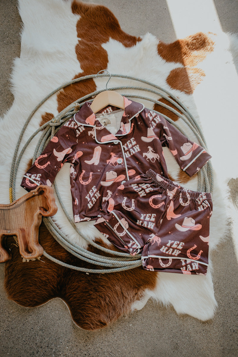 'Talulah' Yeehaw Cowgirl Girls PJs (6-12M to 7T)
