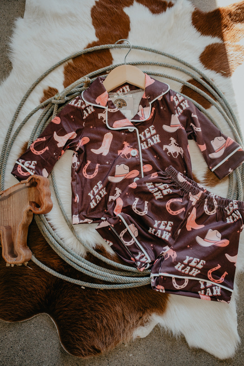 'Talulah' Yeehaw Cowgirl Girls PJs (6-12M to 7T)