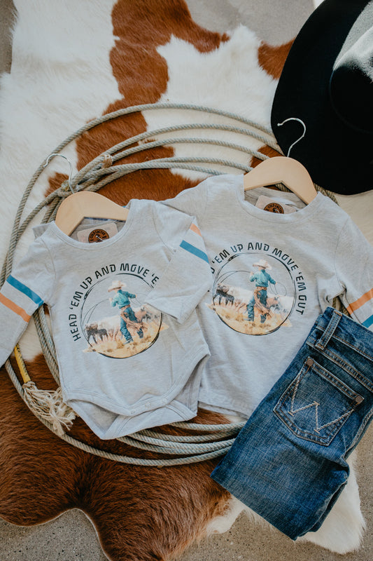 'Ray' Boys Head'Em Up Long Sleeve Graphic Tee (3-6M to 5T)