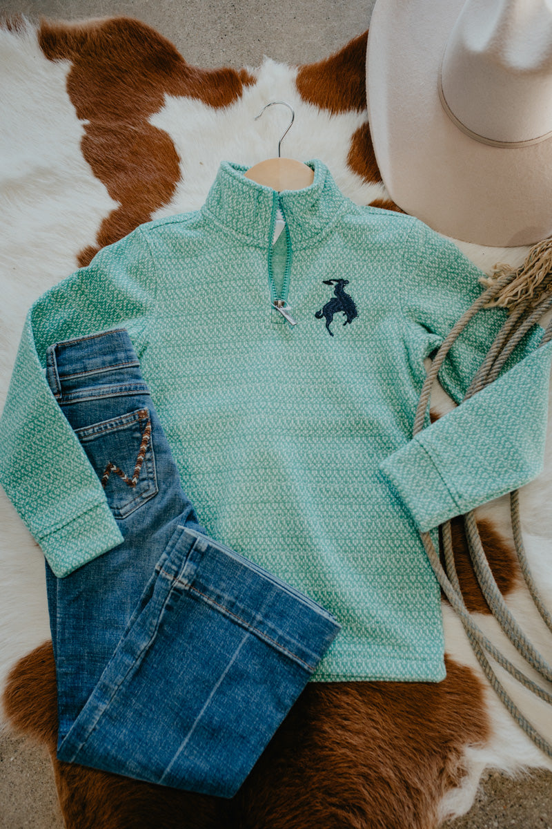 'Callie' Girls 1/4 Zip Sweater by Cruel Denim