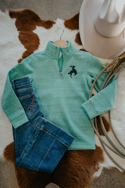 'Callie' Girls 1/4 Zip Sweater by Cruel Denim