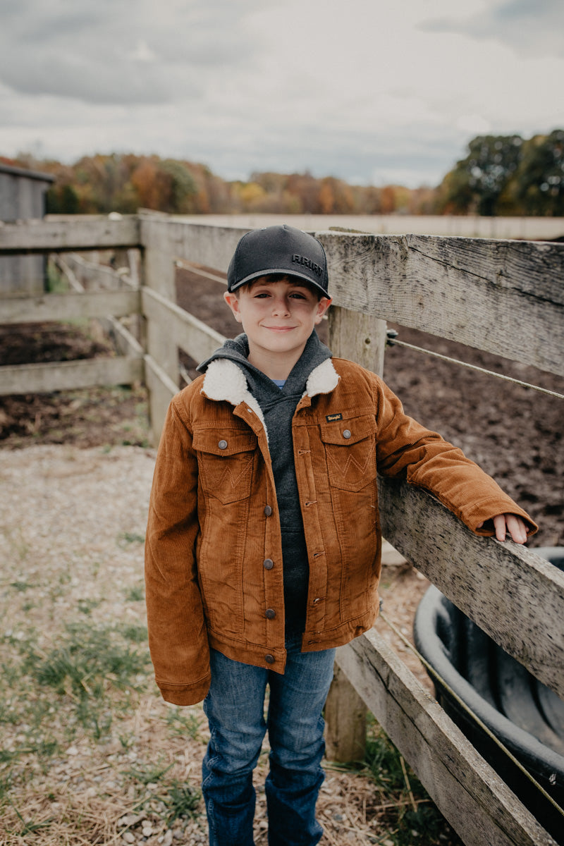 Wrangler Boys Corduroy Sherpa Jacket (XS-L)