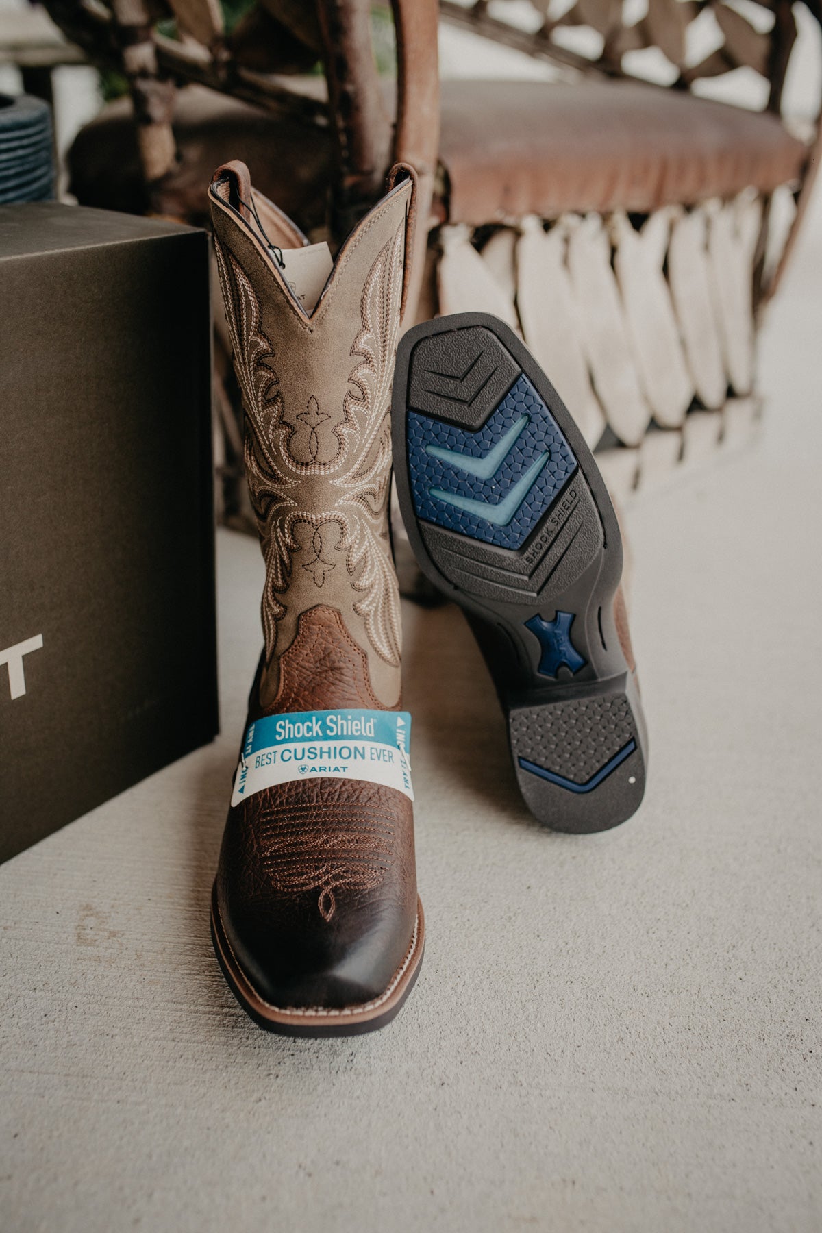 'Hustler' Men's Ariat Cowboy Boot {Sizes 8-13/ D & EE Width}