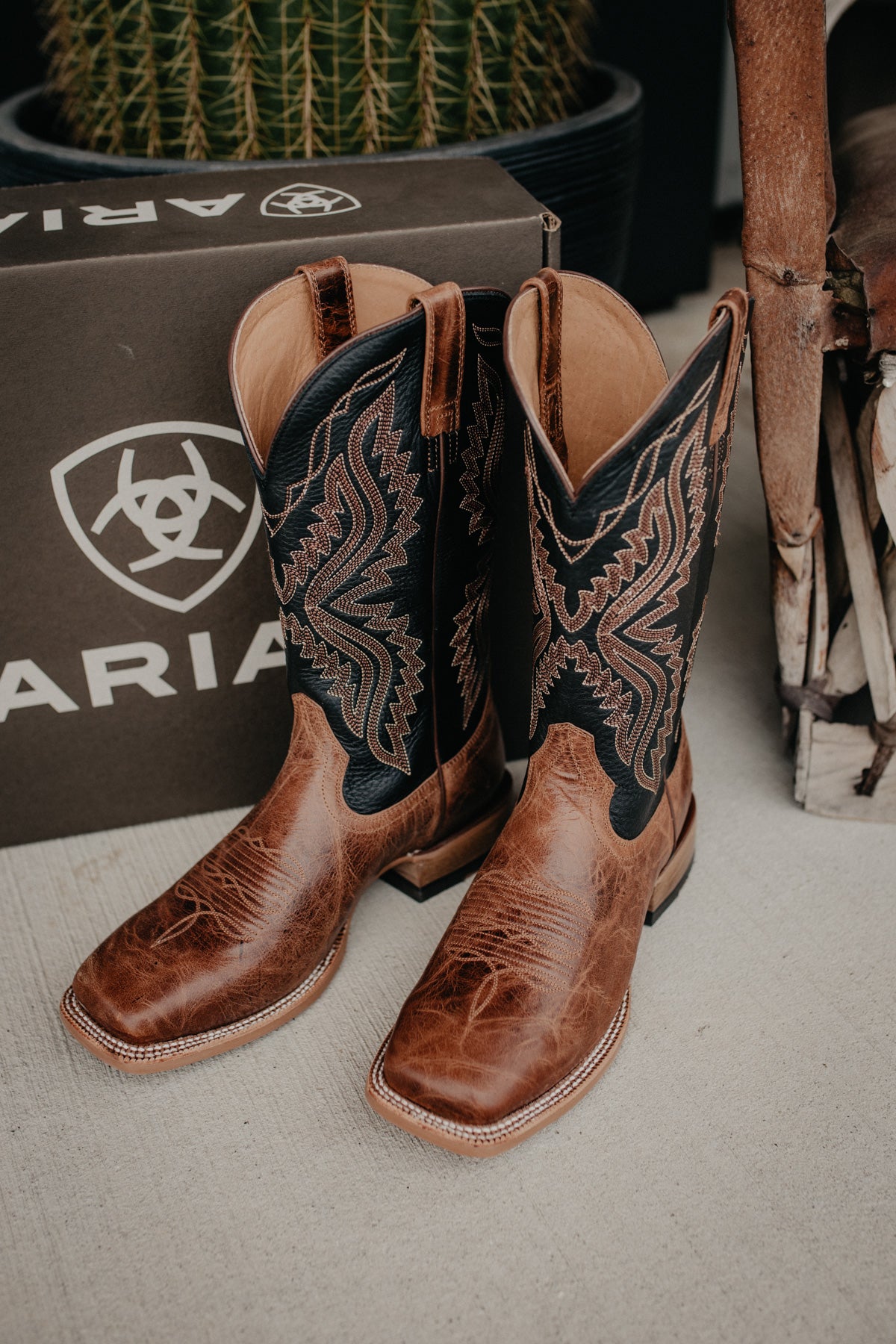 'Baxter' Men's Ariat Cowboy Boot {Sizes 9-13/ D & EE Width}