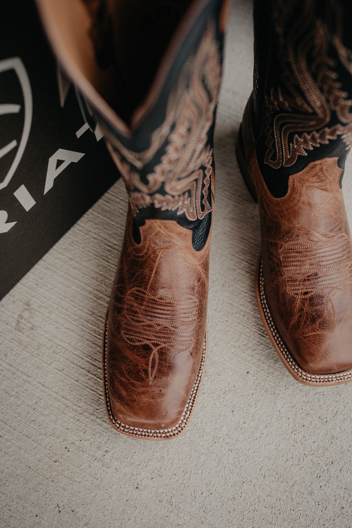 'Baxter' Men's Ariat Cowboy Boot {Sizes 9-13/ D & EE Width}