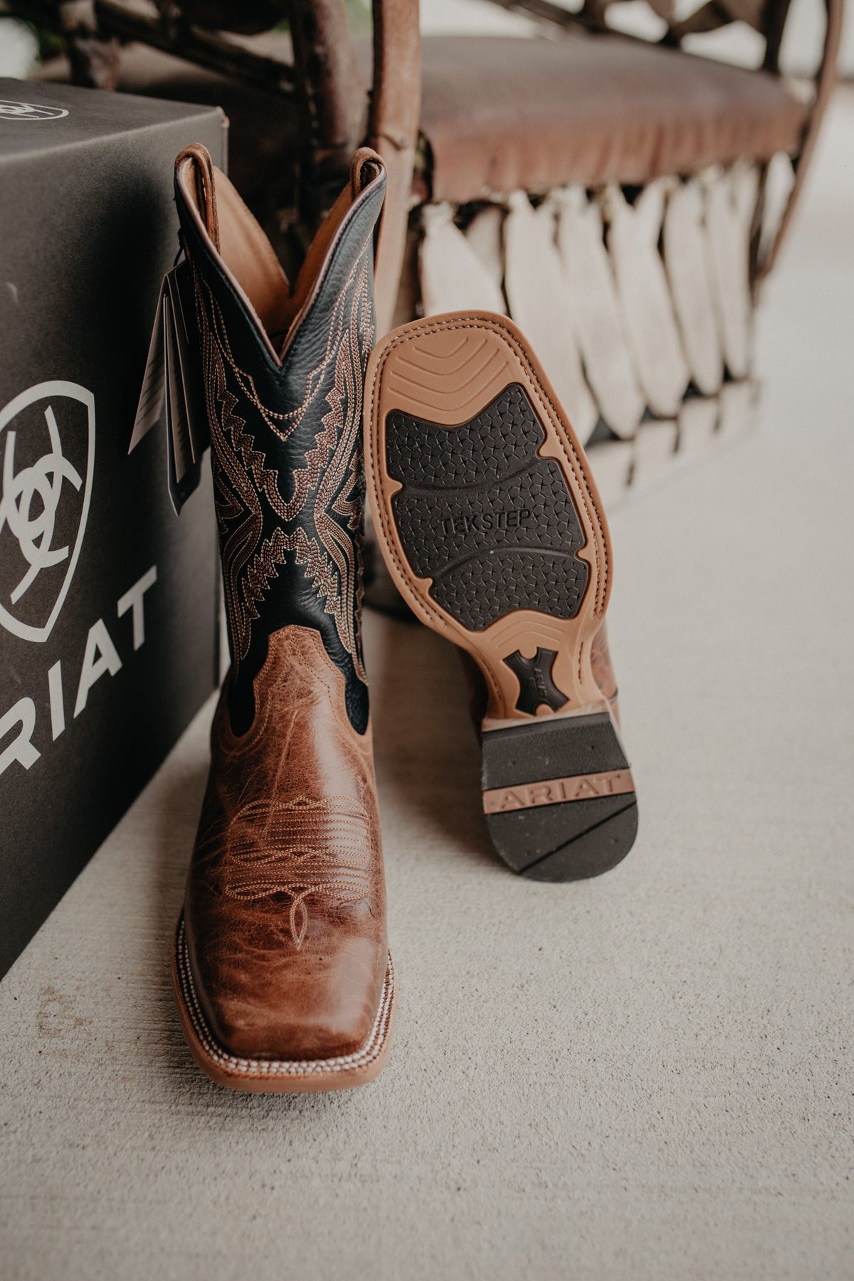 'Baxter' Men's Ariat Cowboy Boot {Sizes 9-13/ D & EE Width}