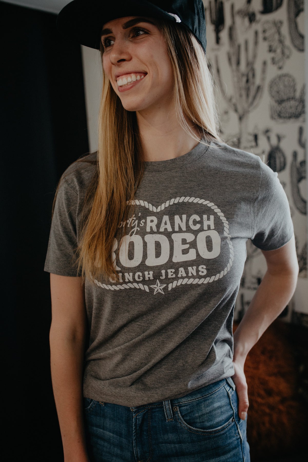 'Shorty's Ranch Rodeo' Unisex CINCH Grey T Shirt (L-XXL)