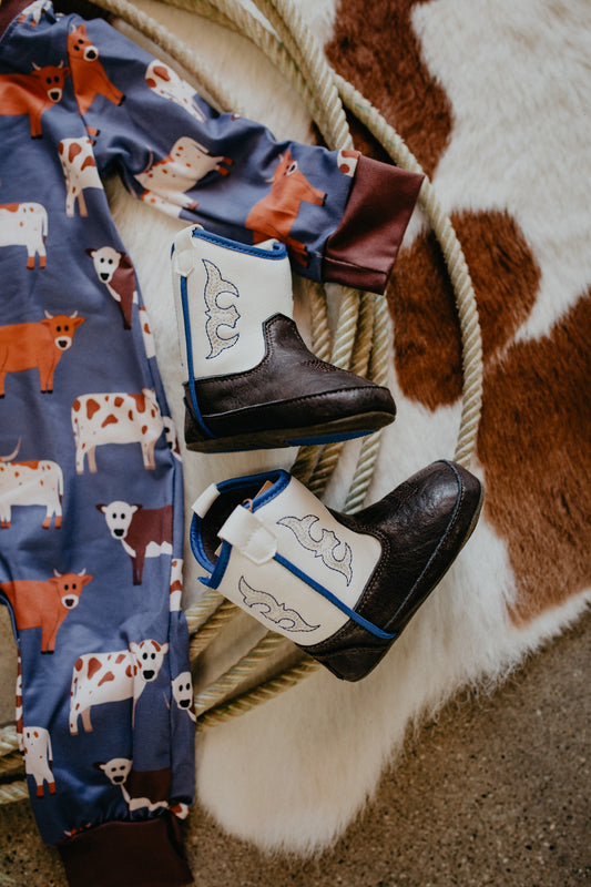 'Joshua' Baby Bucker Boots ( Size 2 & 4 Only)