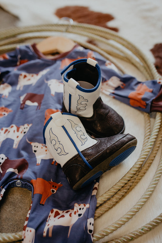 'Joshua' Baby Bucker Boots ( Size 2 & 4 Only)