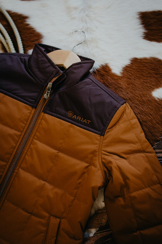 'Bailee' Girls Crius Chestnut Jacket (XS, L-XXL ONLY)