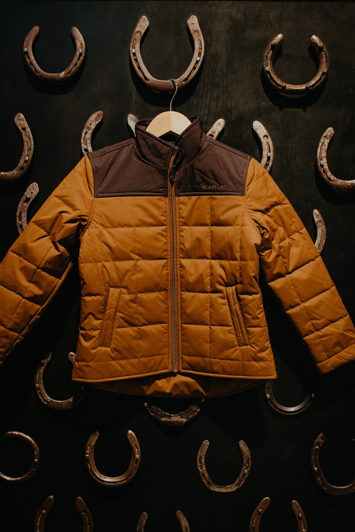 'Bailee' Girls Crius Chestnut Jacket (XS, L-XXL ONLY)